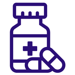 Illustration of bottle of pills.